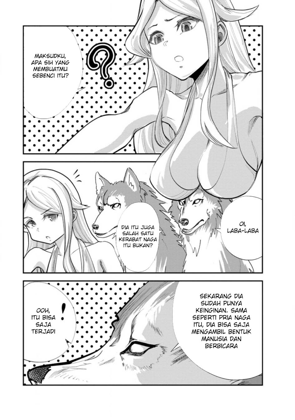Monster no Goshujin-sama Chapter 65 Gambar 39