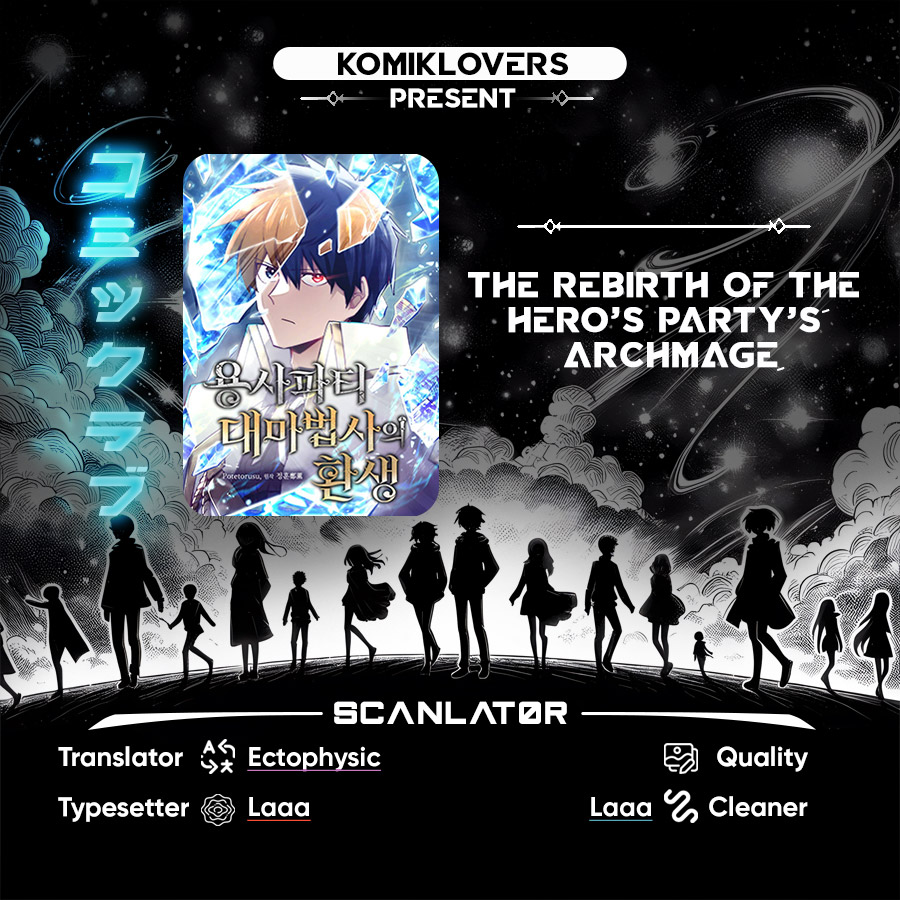 Baca Komik The Rebirth of the Hero’s Party’s Archmage Chapter 40 Gambar 1