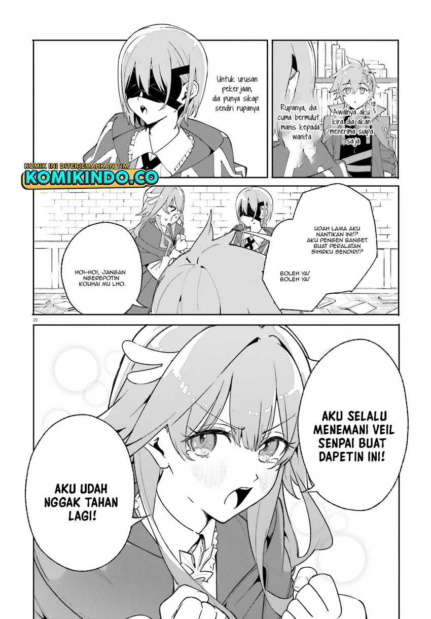 Majutsushi Kunon wa Miete Iru Chapter 26.2 Gambar 11