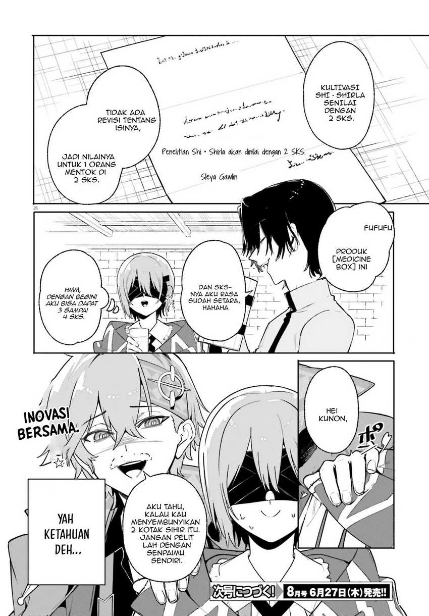 Majutsushi Kunon wa Miete Iru Chapter 26.2 Gambar 17