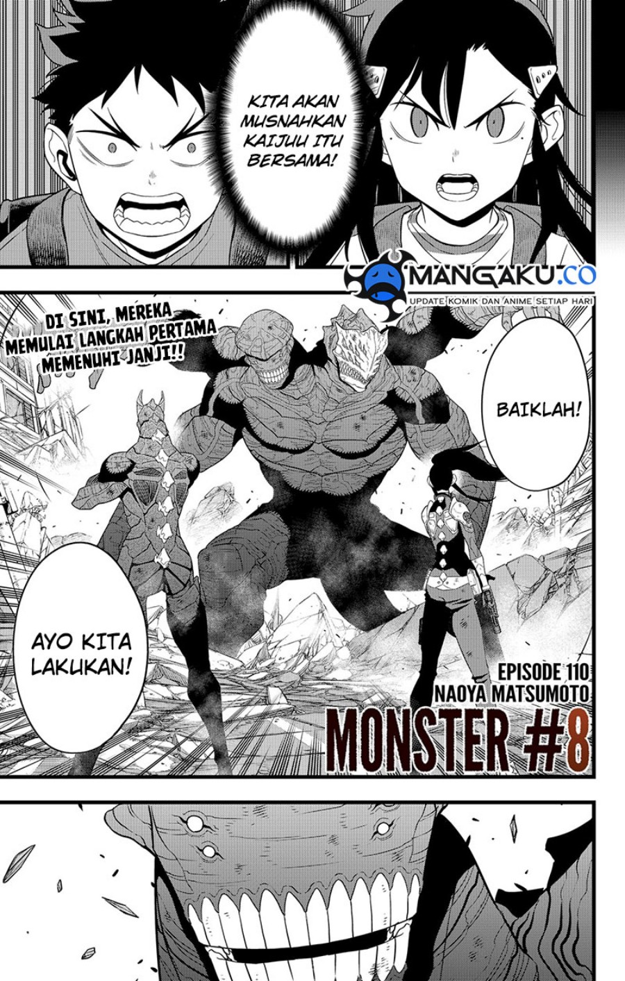 Baca Manga 8Kaijuu Chapter 110 Gambar 2