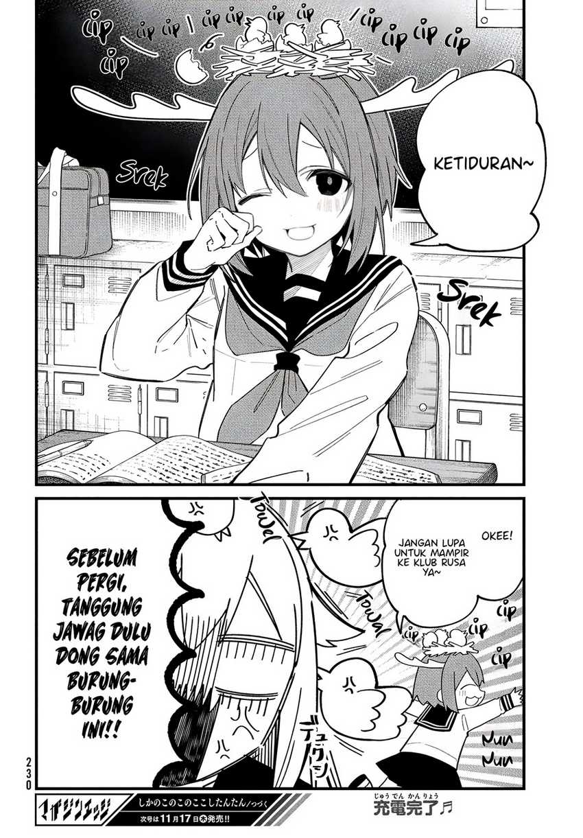 Shikanoko Nokonoko Koshitantan Chapter 29 Gambar 17