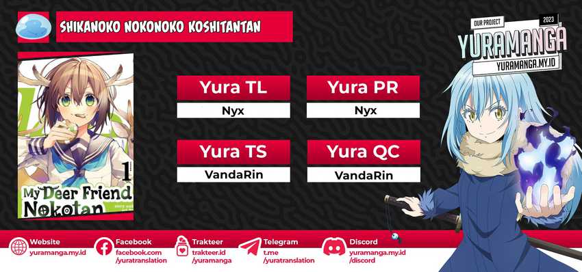 Baca Komik Shikanoko Nokonoko Koshitantan Chapter 28 Gambar 1