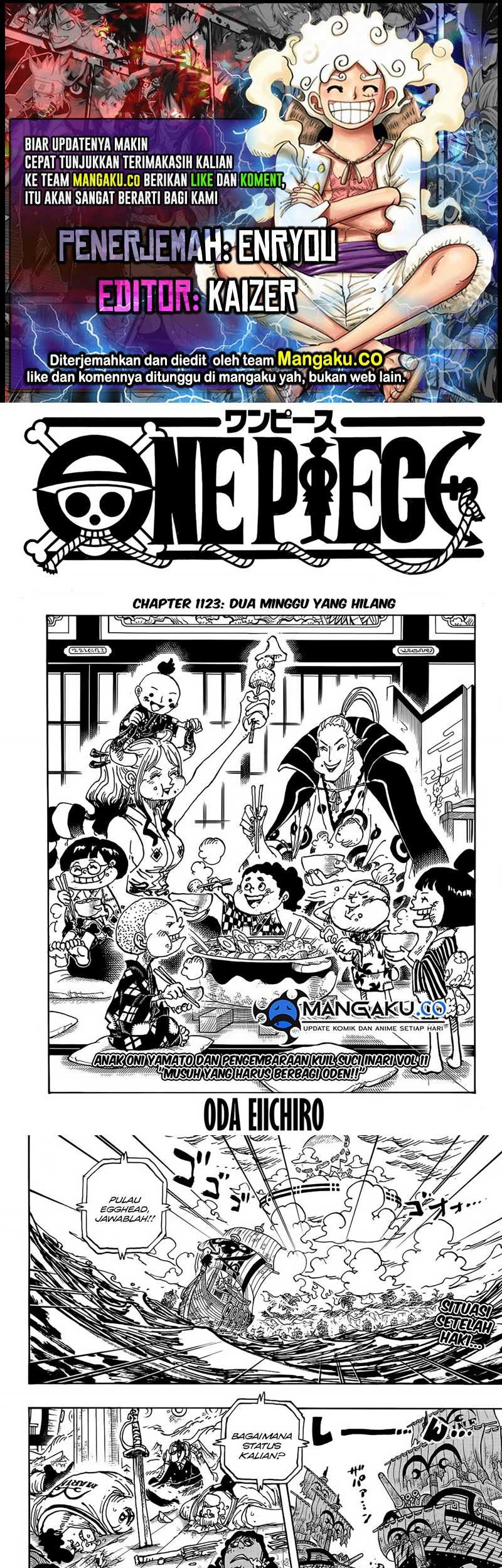 Baca Komik One Piece Chapter 1123 Gambar 1