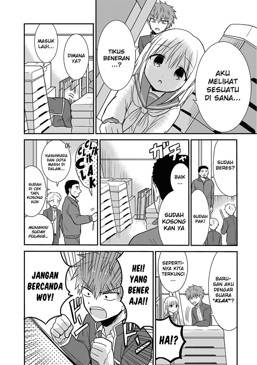 Baca Manga Kao ni denai Kashiwada-san to Kao ni deru Ota-kun Chapter 11 Gambar 2