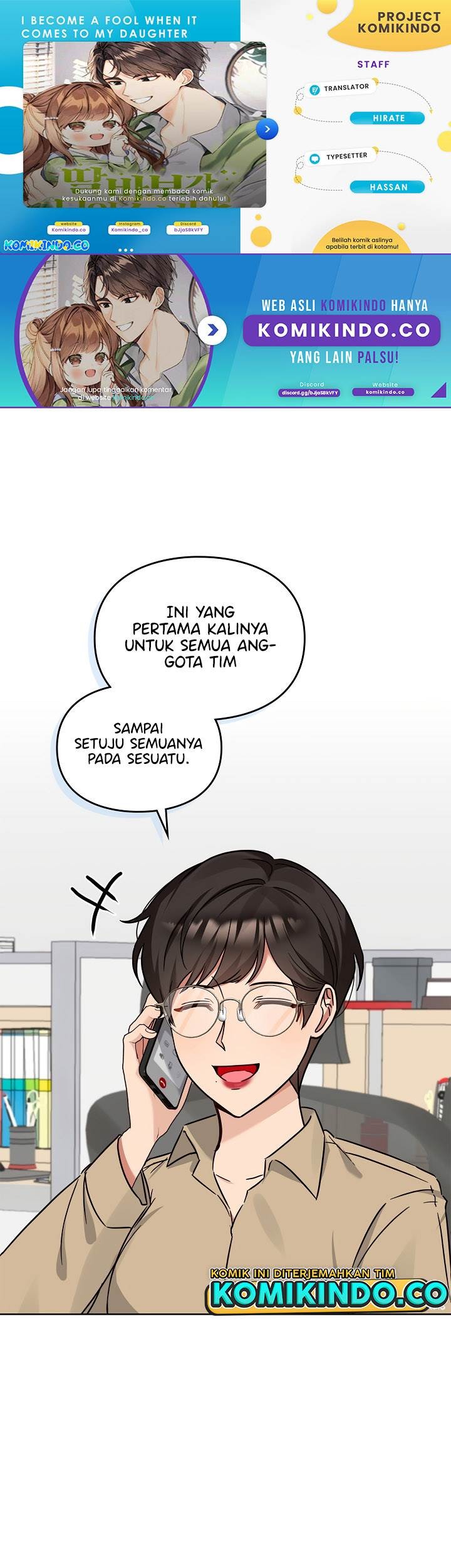 Baca Komik I Become a Fool When It Comes to My Daughter Chapter 106 Gambar 1