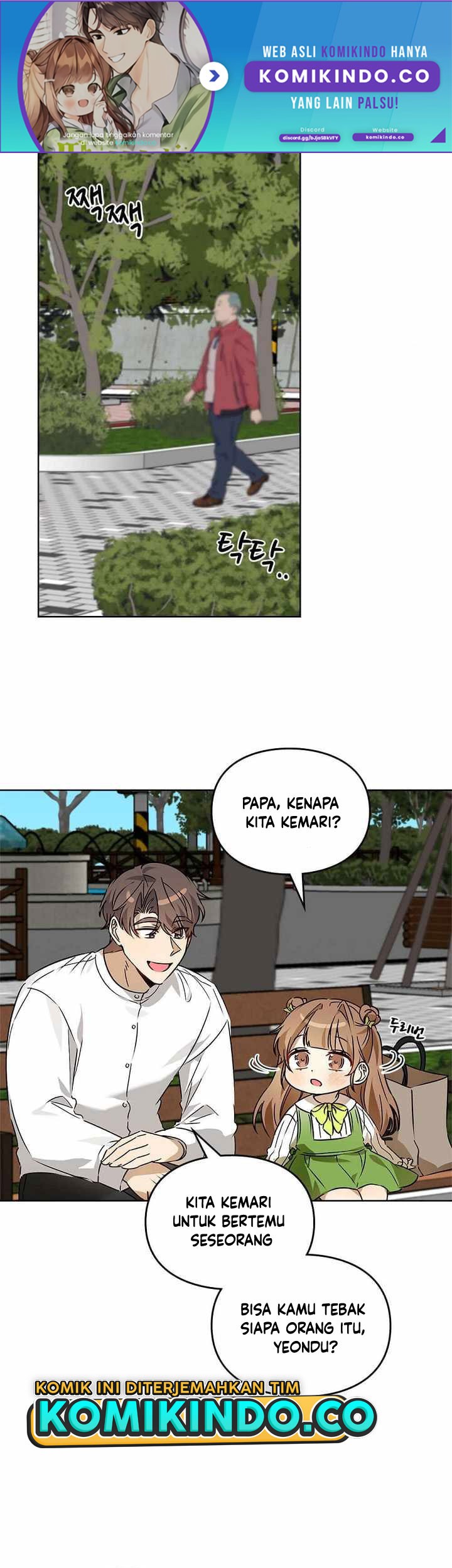 Manhwa I Become a Fool When It Comes to My Daughter Chapter 53 gambar nomor 2