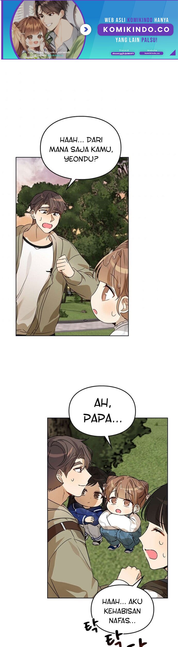 Baca Manhwa I Become a Fool When It Comes to My Daughter Chapter 44 Gambar 2
