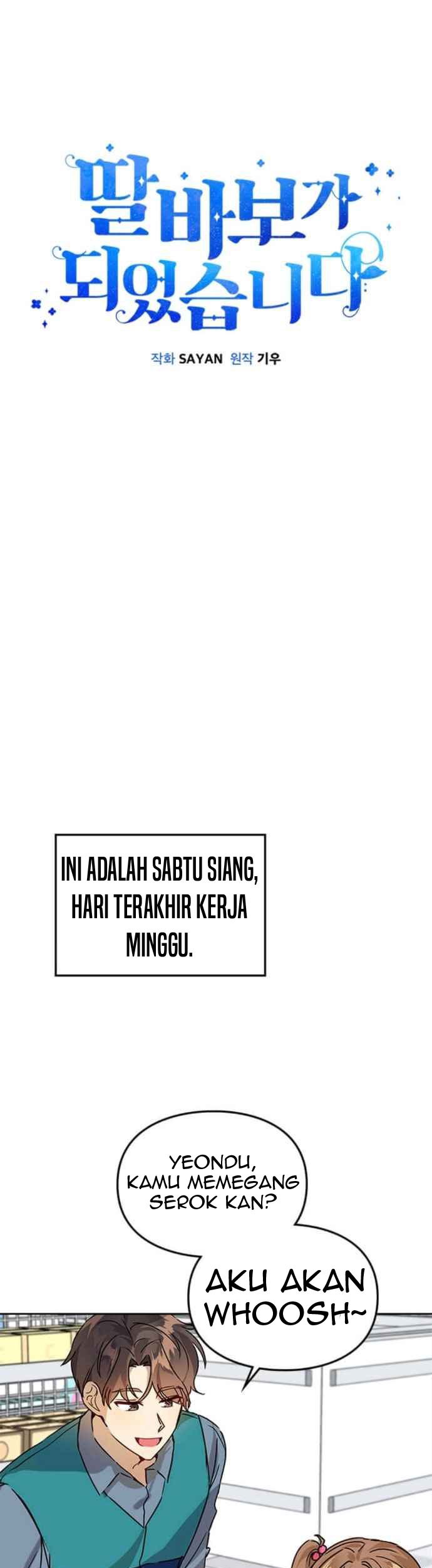 Manhwa I Become a Fool When It Comes to My Daughter Chapter 08 gambar nomor 2