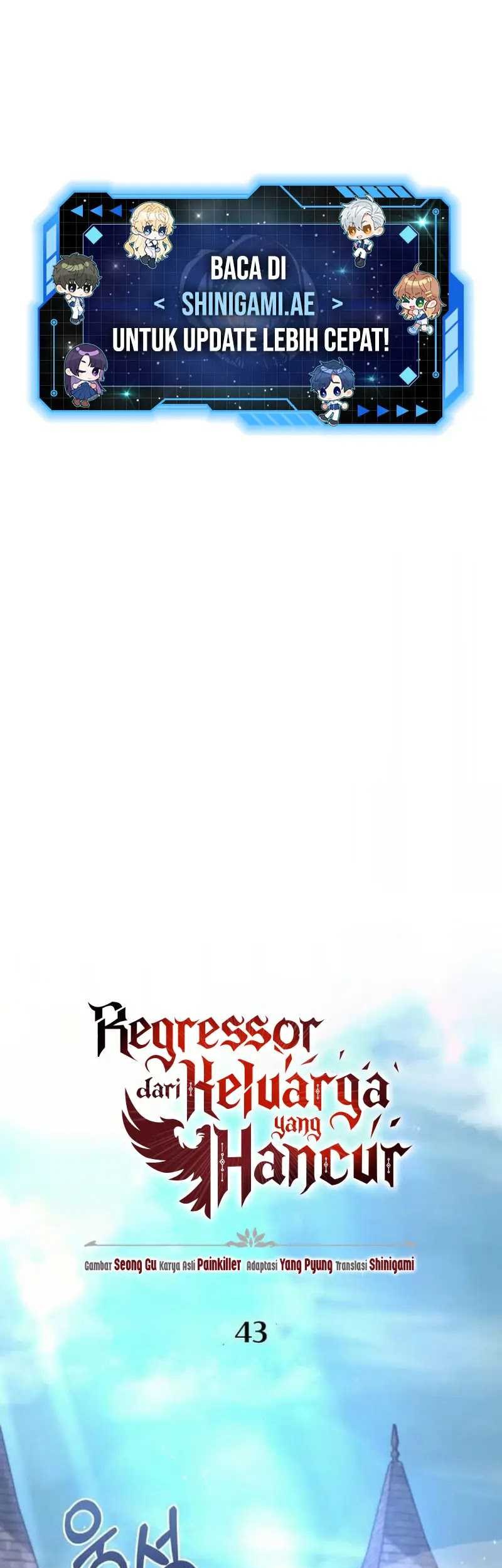 Baca Manhwa Regressor Of The Fallen Family Chapter 43 Gambar 2