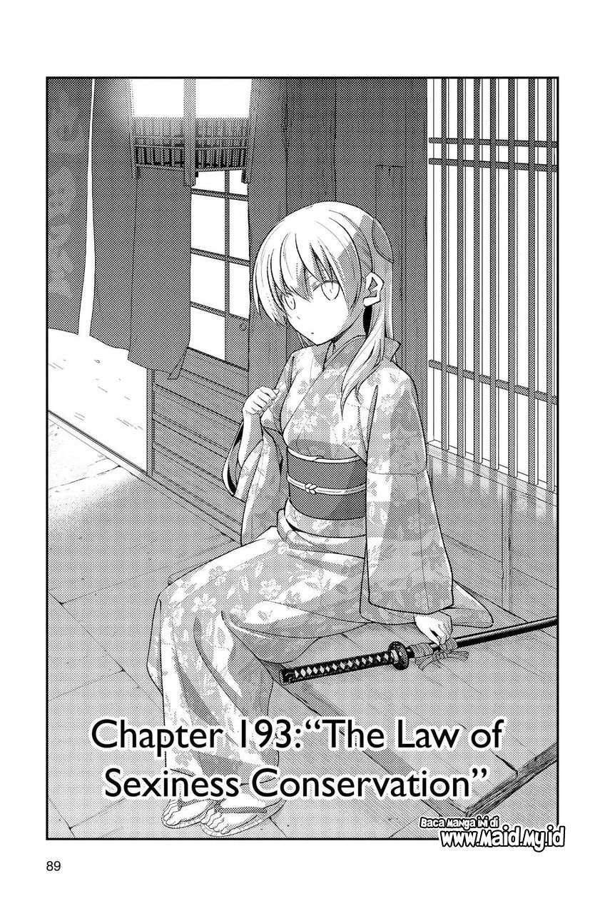Tonikaku Kawaii Chapter 193 Gambar 3