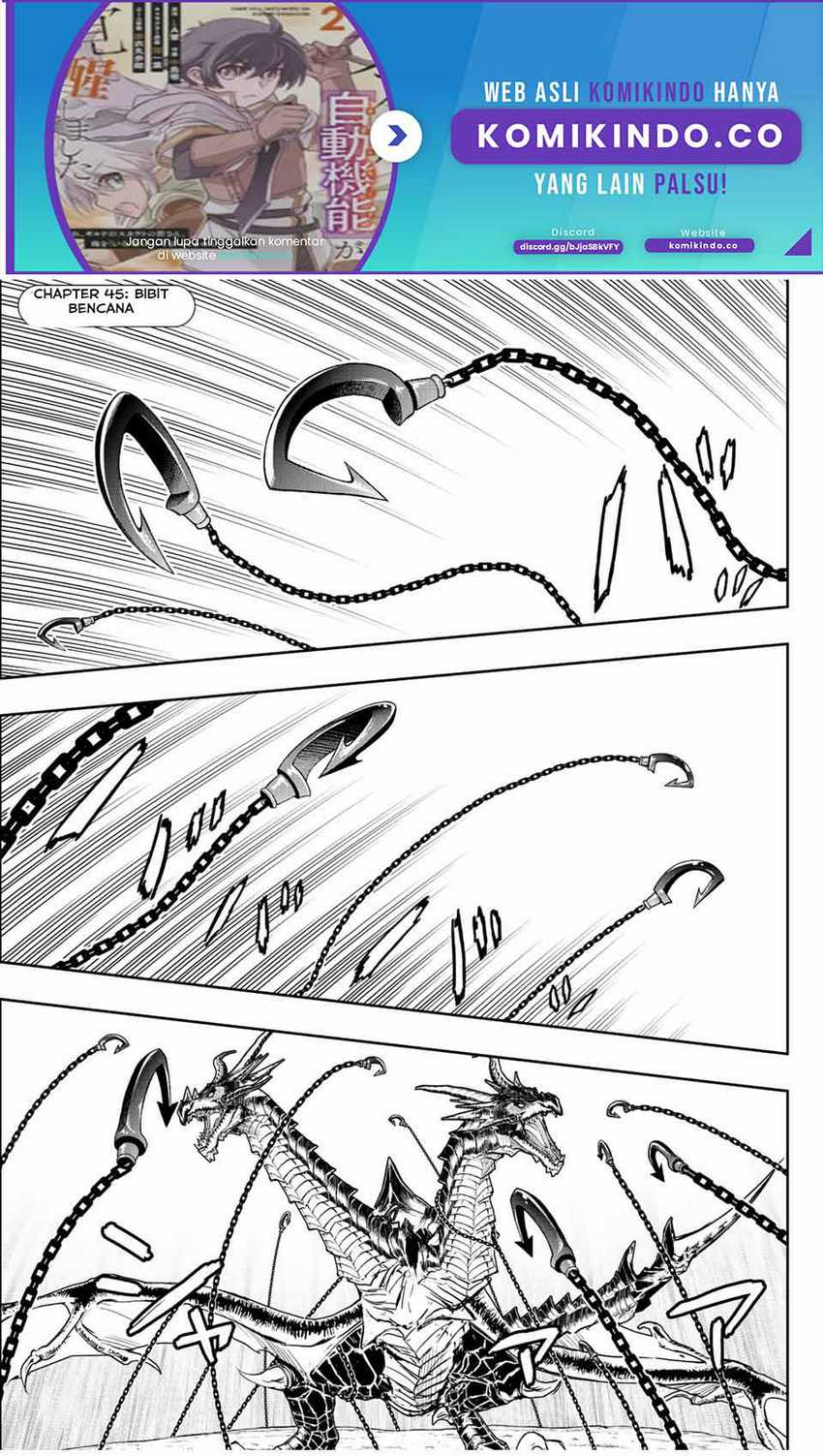 Baca Manga Dame Skill [Auto Mode] ga Kakuseishimashita ~Are, Guild no Scout-san, Ore wo “Iranai”-tte Itte Masendeshita?~ Chapter 45 Gambar 2