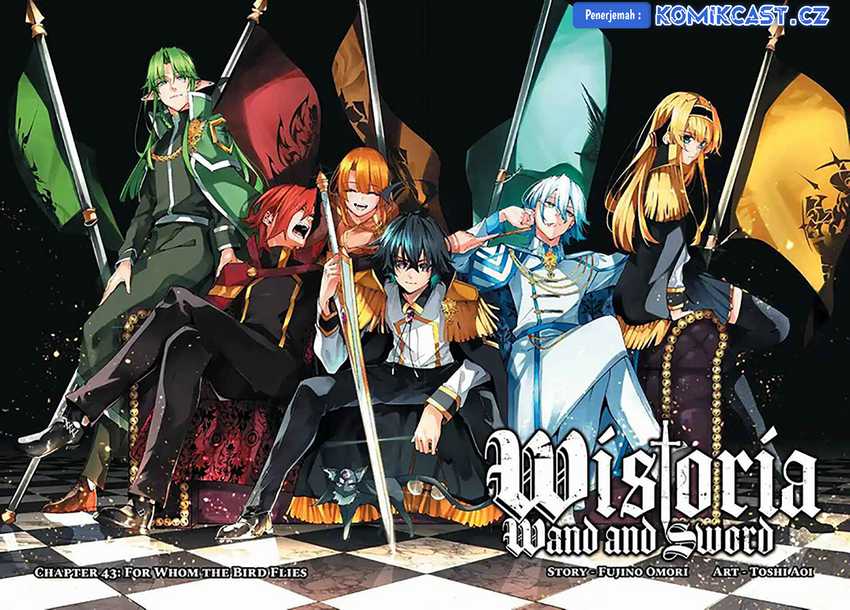 Baca Manga Tsue to Tsurugi no Wistoria Chapter 43 Gambar 2