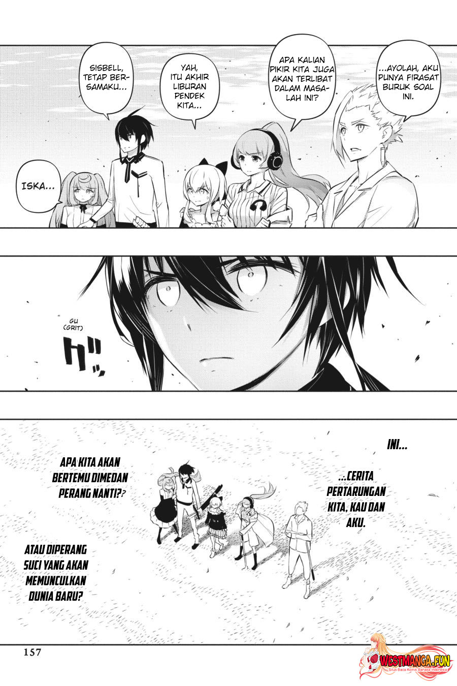 Kimi to Boku no Saigo no Senjou, Aruiwa Sekai ga Hajimaru Seisen Chapter 43 Gambar 34