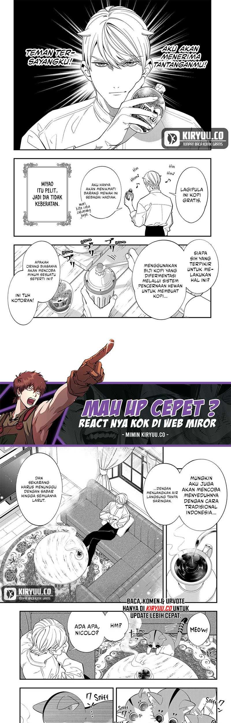 Miyaou Tarou ga Neko wo Kau Nante Chapter 08 Gambar 7