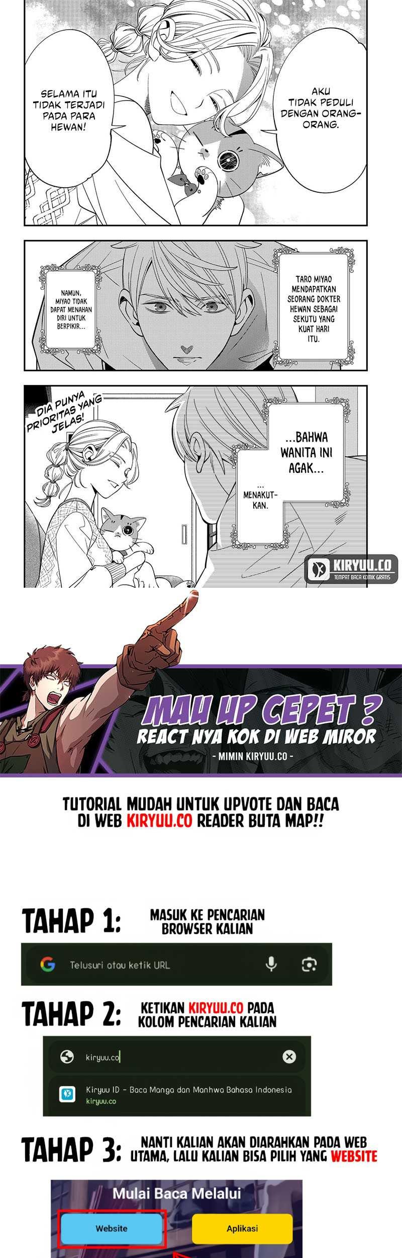 Miyaou Tarou ga Neko wo Kau Nante Chapter 07 Gambar 29