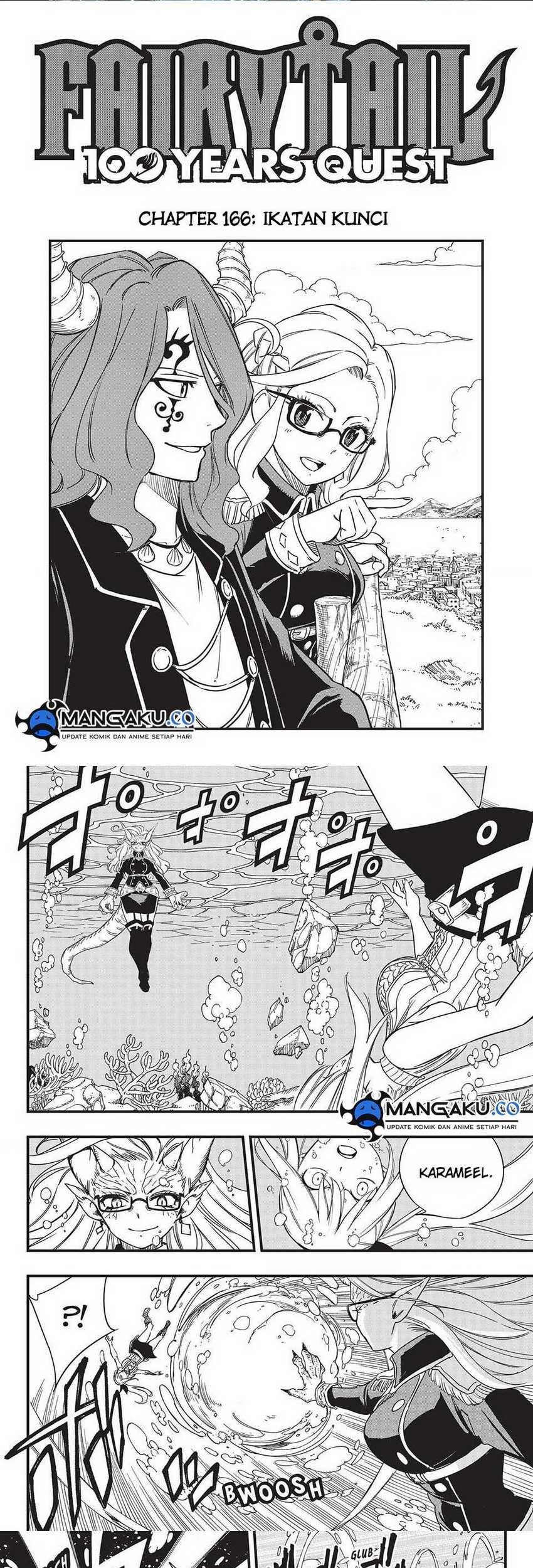 Baca Manga Fairy Tail: 100 Years Quest Chapter 166 Gambar 2