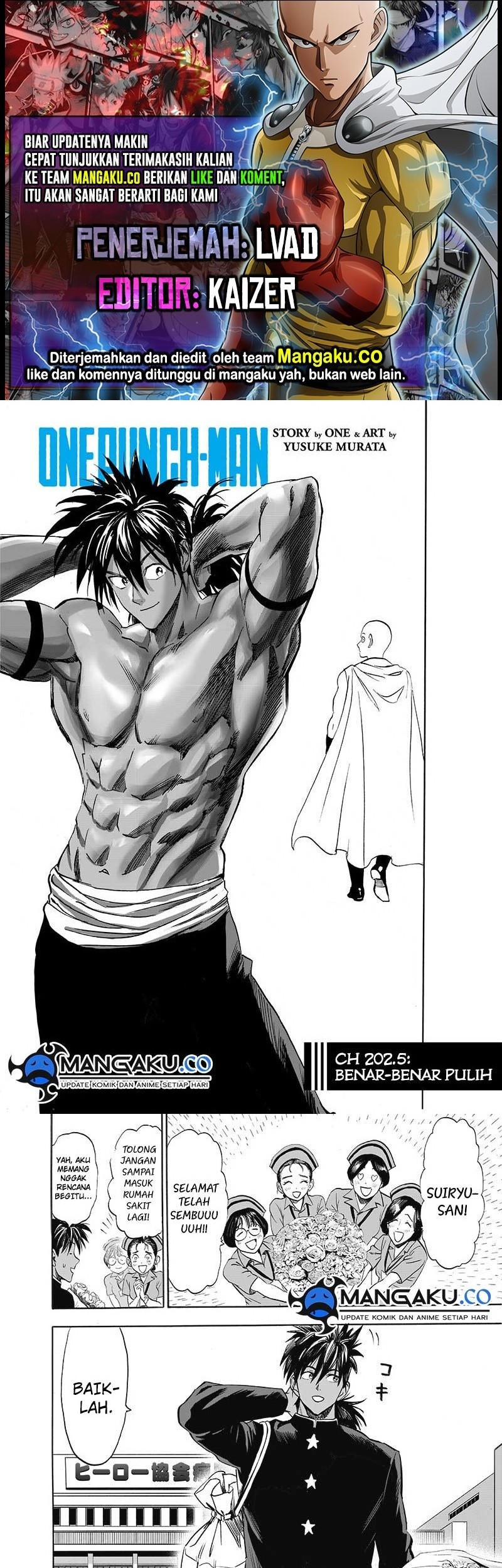 Baca Komik One Punch Man Chapter 252.7 Gambar 1