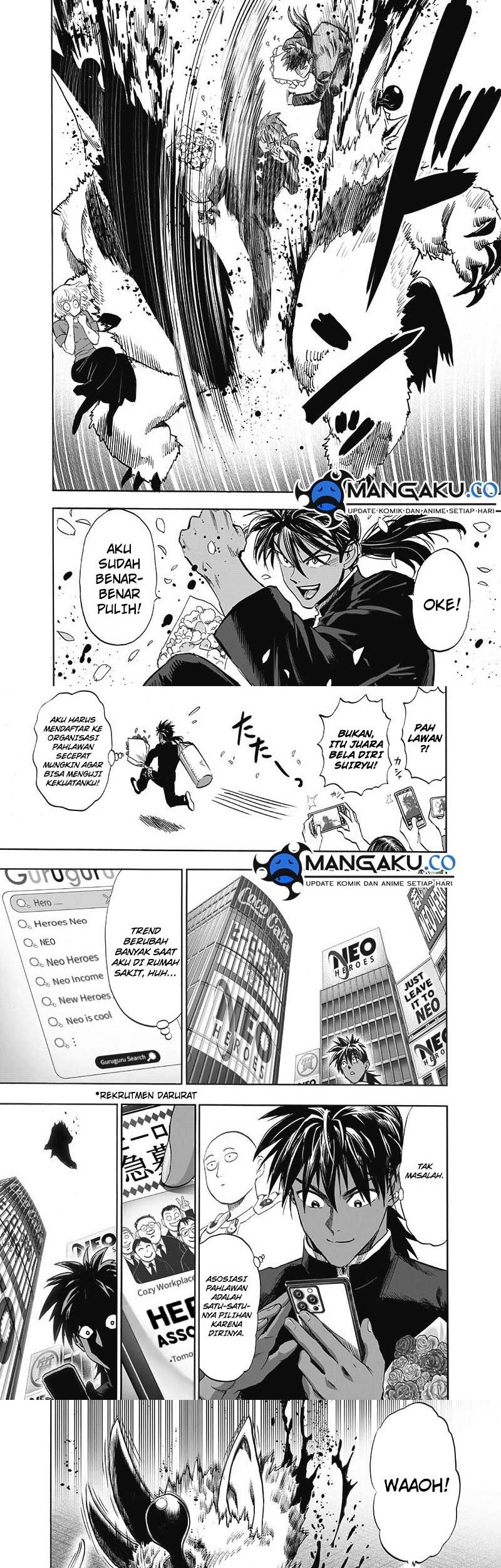 One Punch Man Chapter 252.7 Gambar 3