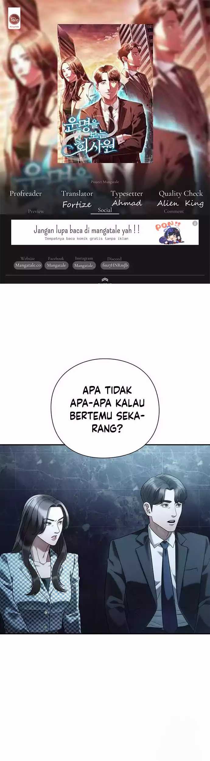 Baca Komik Office Worker Who Sees Fate Chapter 91 Gambar 1