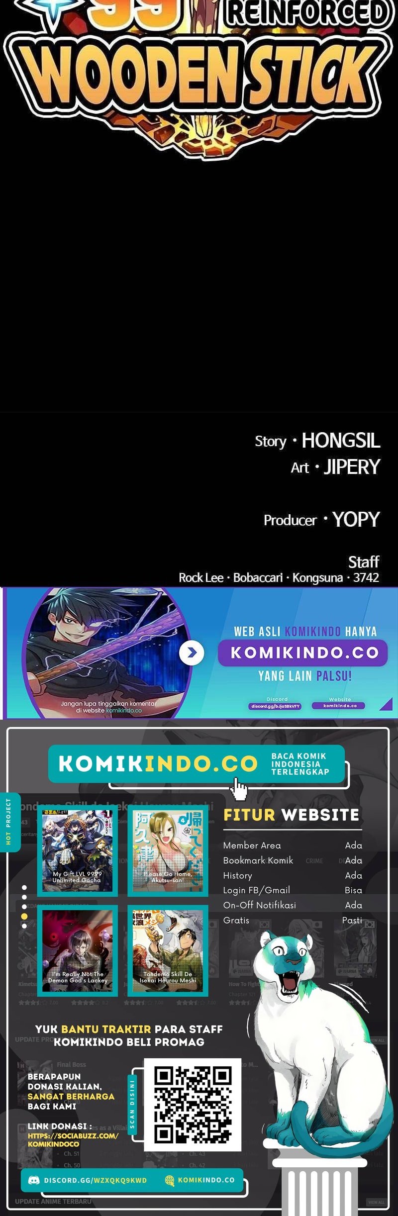 +99 Wooden Stick Chapter 81 Gambar 269