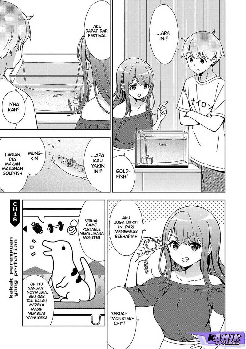 Baca Manga Onee-chan wa Game o Suruto Hito ga Kawaru Onee-chan Chapter 18 Gambar 2