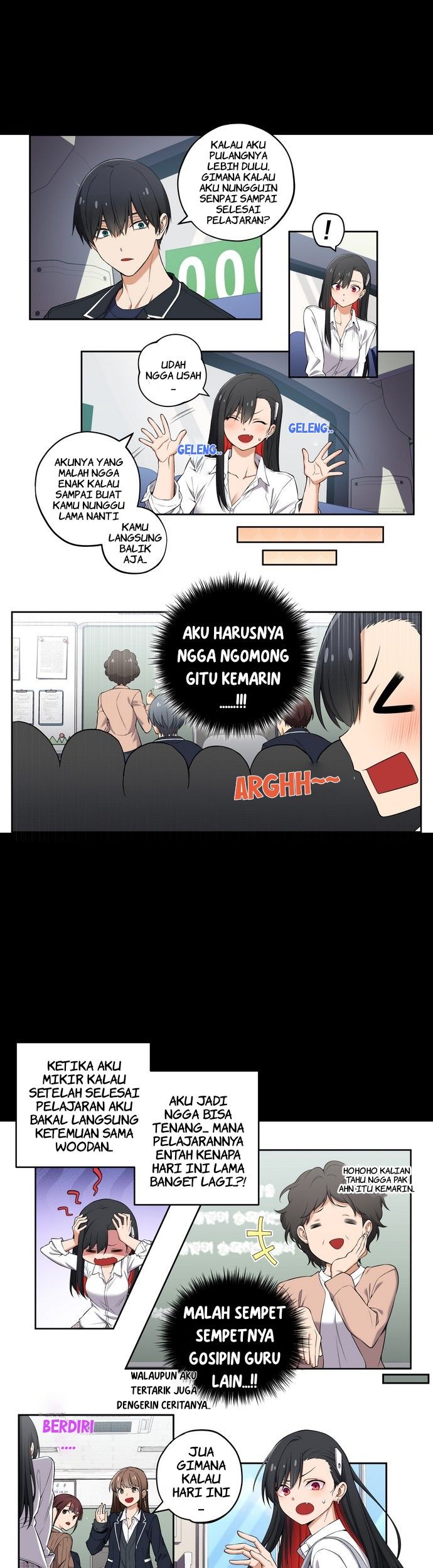 Baca Manhwa We Are Not Dating!! Chapter 37 Gambar 2
