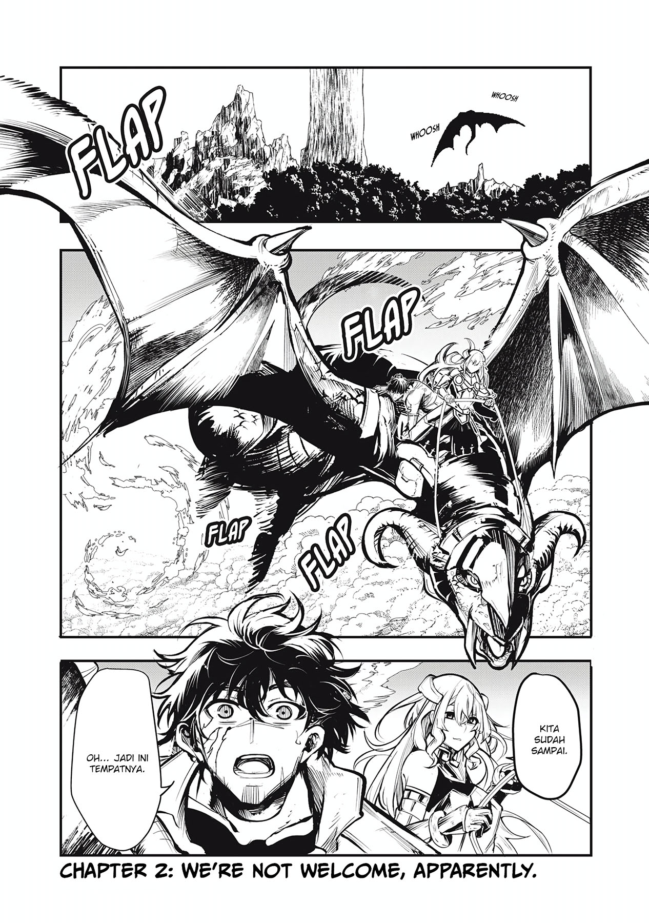 Baca Manga Kuni wo Owareta Ryuushi-san, Hirowareta Ringoku de Ukkari Musou shite Shimau Chapter 02.1 Gambar 2