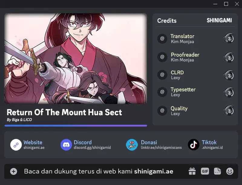 Baca Komik Return of the Flowery Mountain Sect Chapter 138 Gambar 1