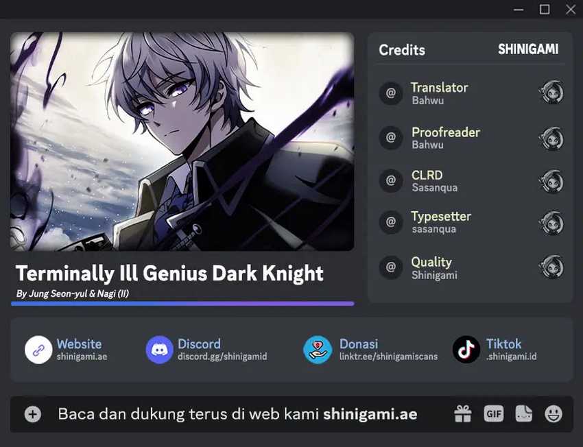 Baca Komik Terminally-Ill Genius Dark Knight Chapter 72 Gambar 1