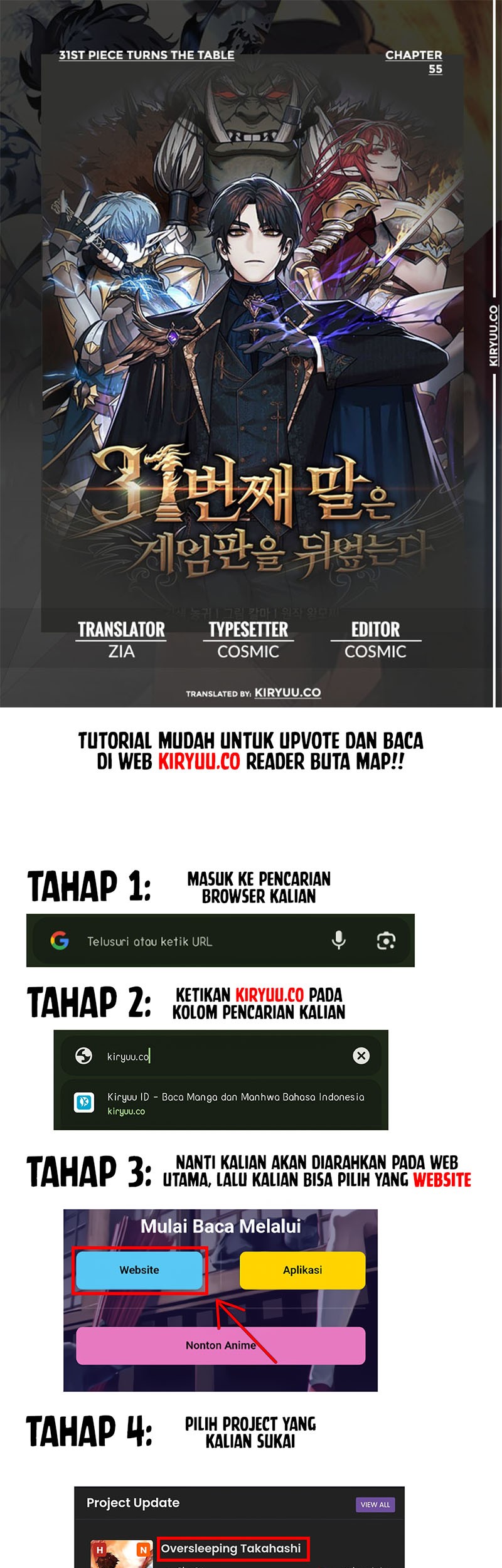 Baca Komik The 31st Piece Turns the Tables Chapter 55 Gambar 1