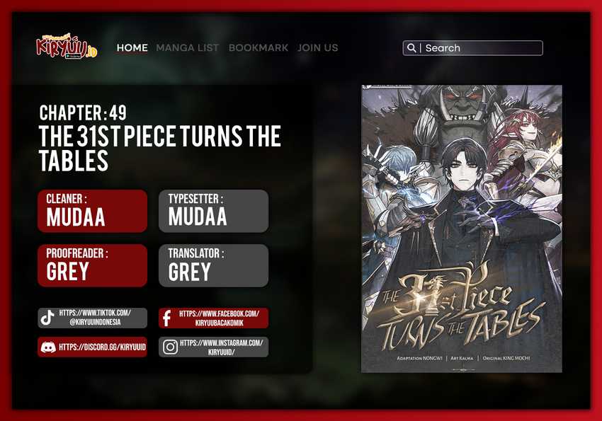 Baca Komik The 31st Piece Turns the Tables Chapter 49 Gambar 1