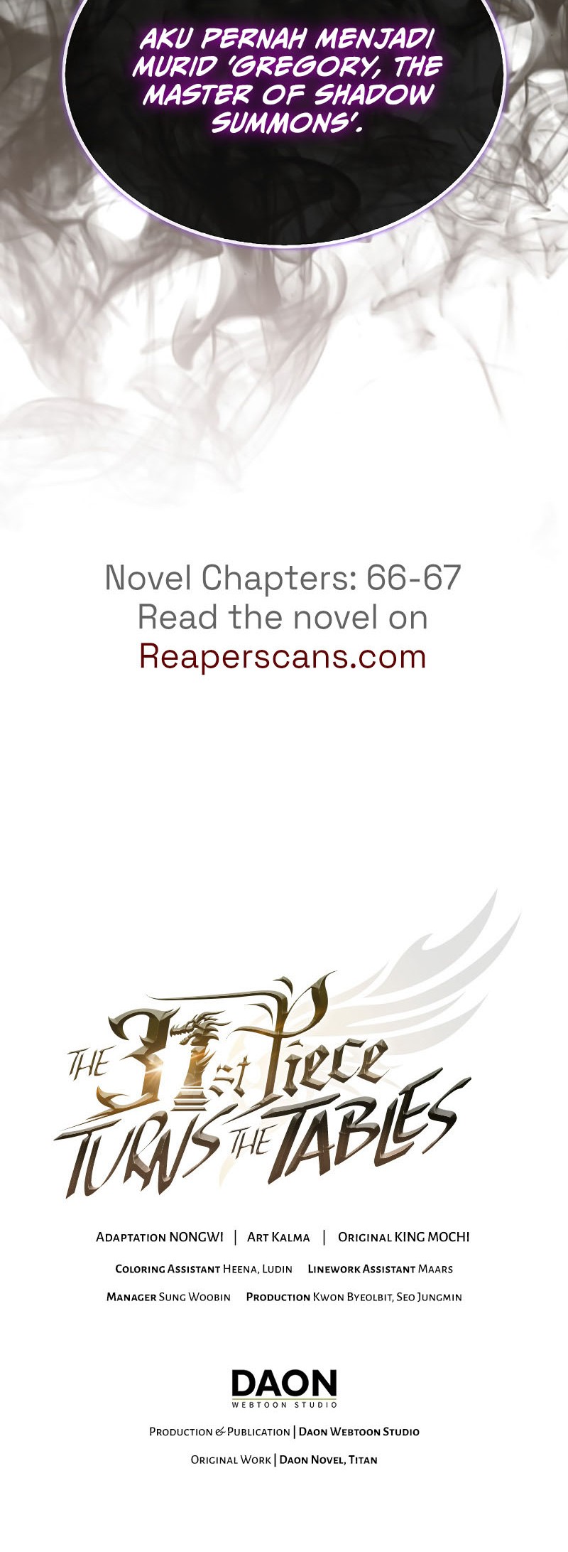 The 31st Piece Turns the Tables Chapter 48 Gambar 57