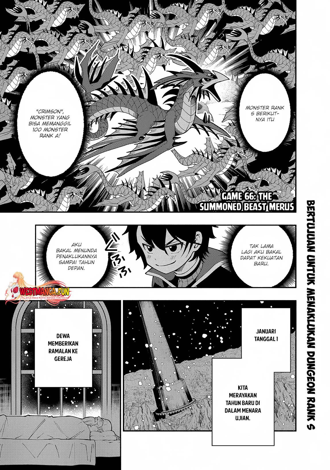 Baca Manga Hell Mode: Yarikomi Suki no Gamer wa Hai Settei no Isekai de Musou Suru Chapter 66 Gambar 2