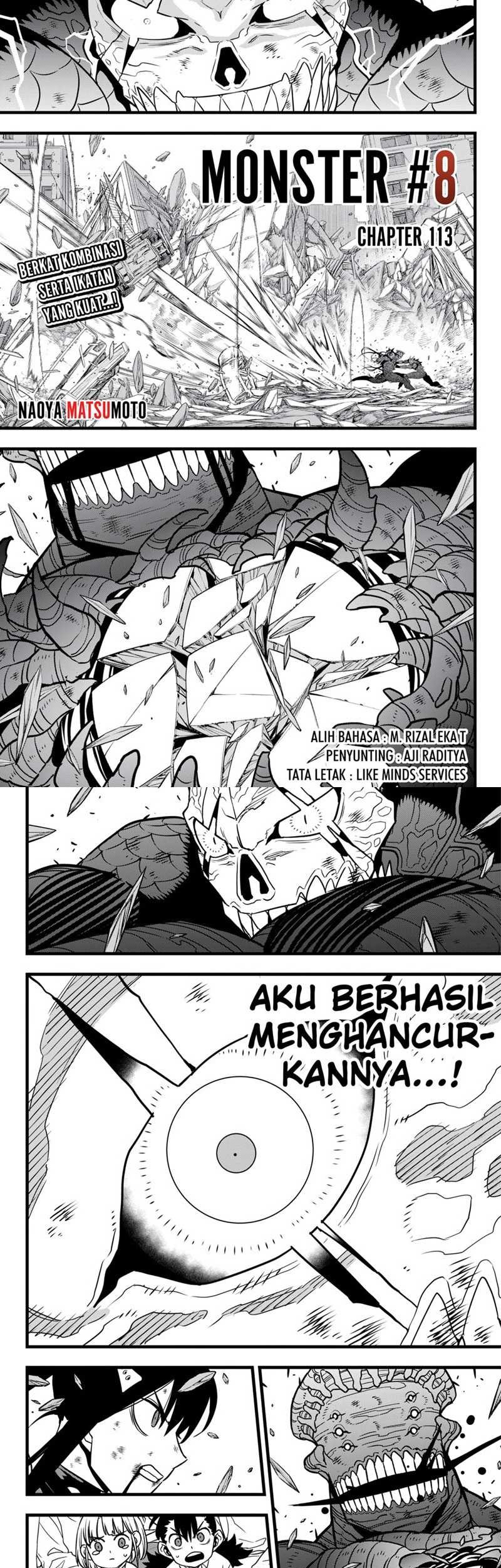 Baca Komik 8Kaijuu Chapter 113 Gambar 1