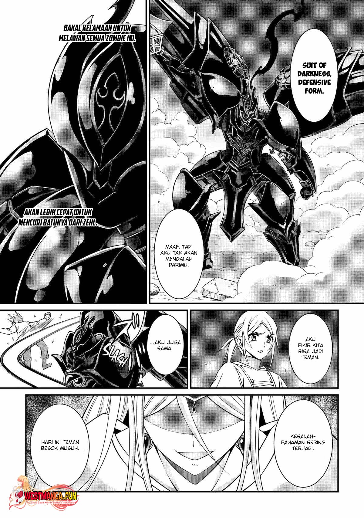 Shikkoku tsukai no saikyo yusha nakama zen’in ni uragira retanode saikyo no mamono Chapter 81 Gambar 20