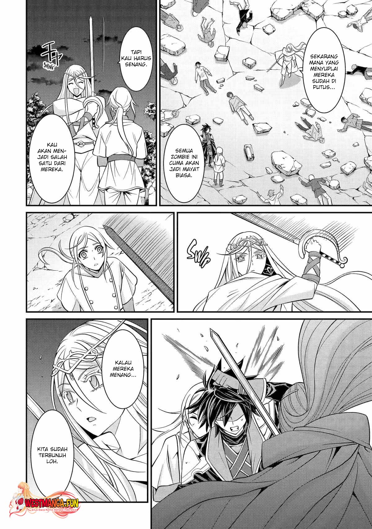 Shikkoku tsukai no saikyo yusha nakama zen’in ni uragira retanode saikyo no mamono Chapter 81 Gambar 33