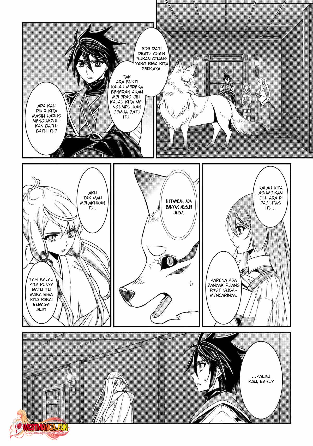 Shikkoku tsukai no saikyo yusha nakama zen’in ni uragira retanode saikyo no mamono Chapter 81 Gambar 6