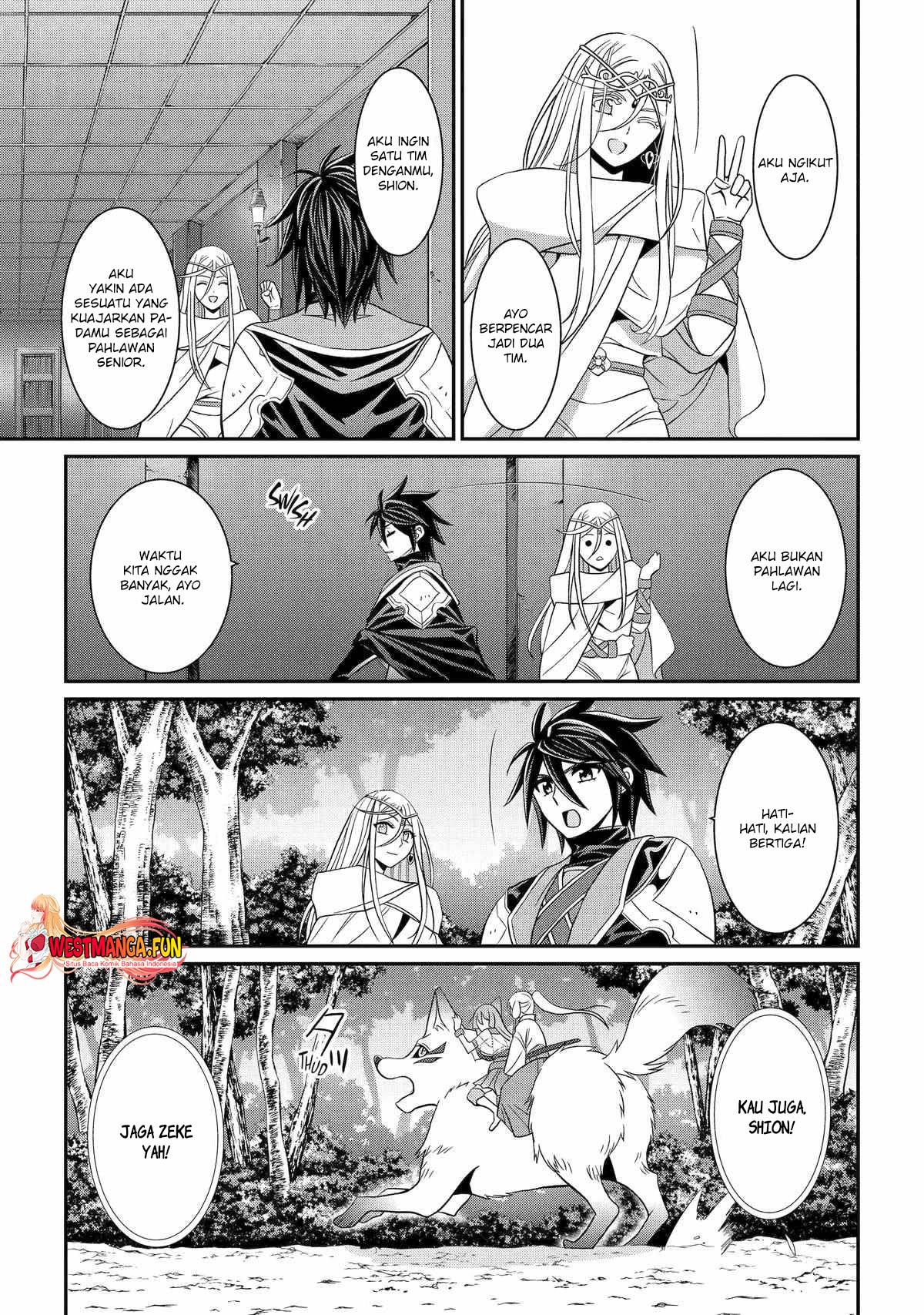 Shikkoku tsukai no saikyo yusha nakama zen’in ni uragira retanode saikyo no mamono Chapter 81 Gambar 7