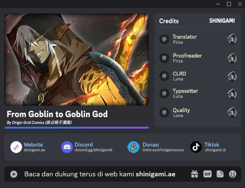 Baca Komik From Goblin to Goblin God Chapter 12 Gambar 1