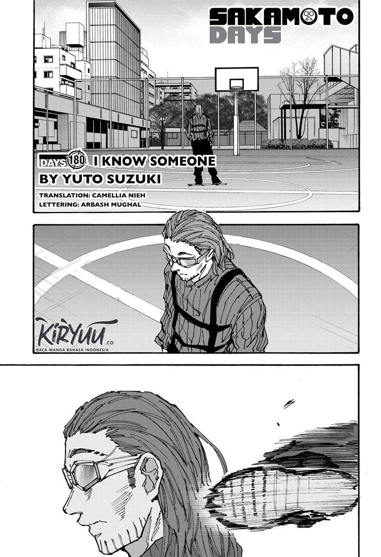 Baca Manga Sakamoto Days Chapter 180 Gambar 2