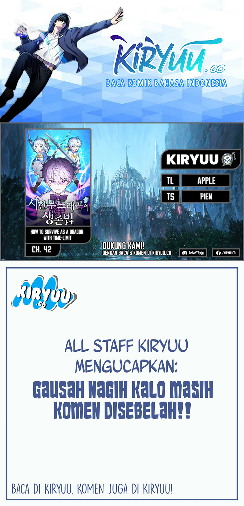 Komik How To Survive As A Terminally Ill Dragon Chapter 42 gambar nomor 1