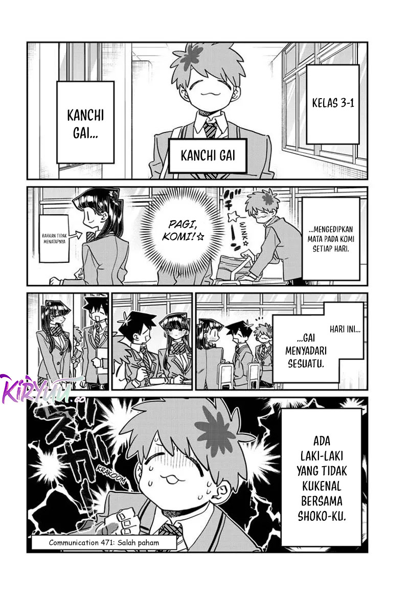 Baca Manga Komi-san wa Komyushou Desu Chapter 471 Gambar 2
