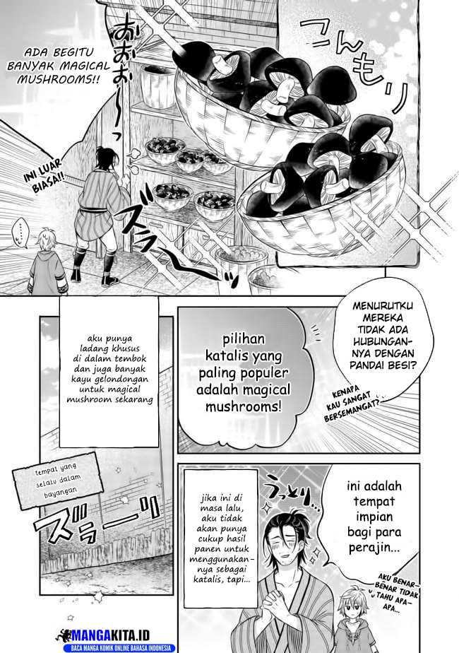 Isekai no Binbou Nouka ni Tensei Shitanode, Renga o Tsukutte Shiro o Tateru Koto ni Shimashita Chapter 09.2 Gambar 14