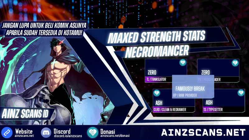 Komik Maxed Strength Necromancer Chapter 39 gambar nomor 1