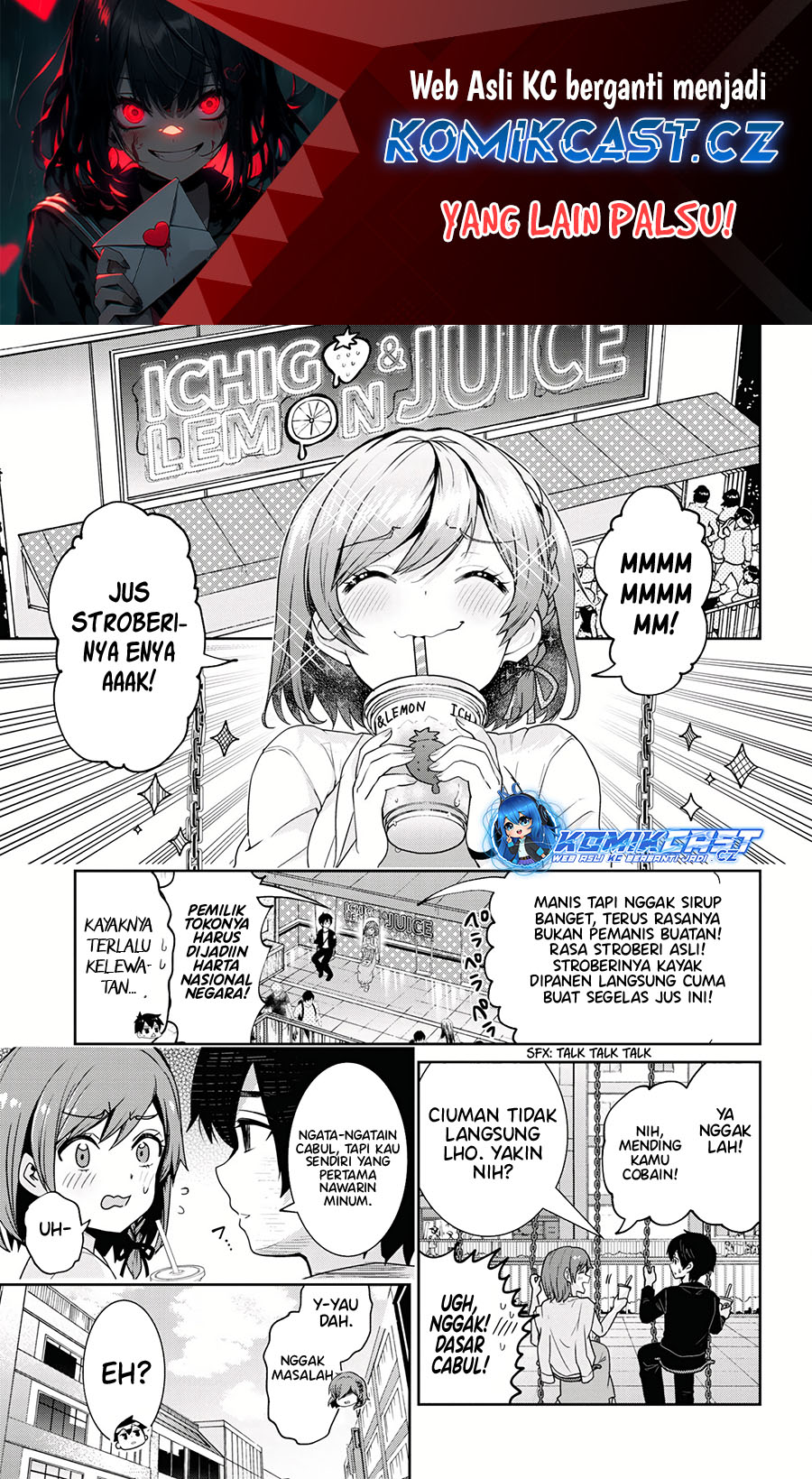 Baca Manga Kurasu no Daikirai na Joshi to Kekkon Suru Koto ni Natta Chapter 21.2 Gambar 2