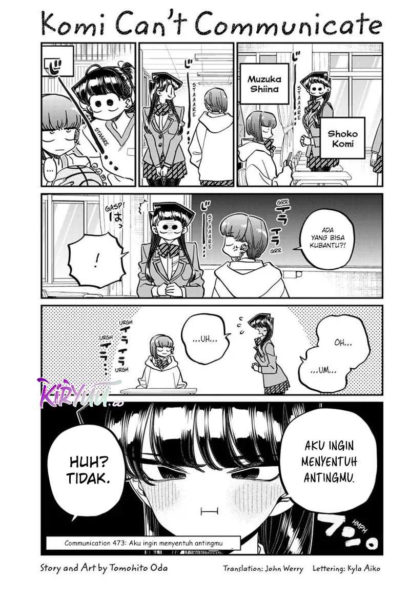 Baca Manga Komi-san wa Komyushou Desu Chapter 473 Gambar 2