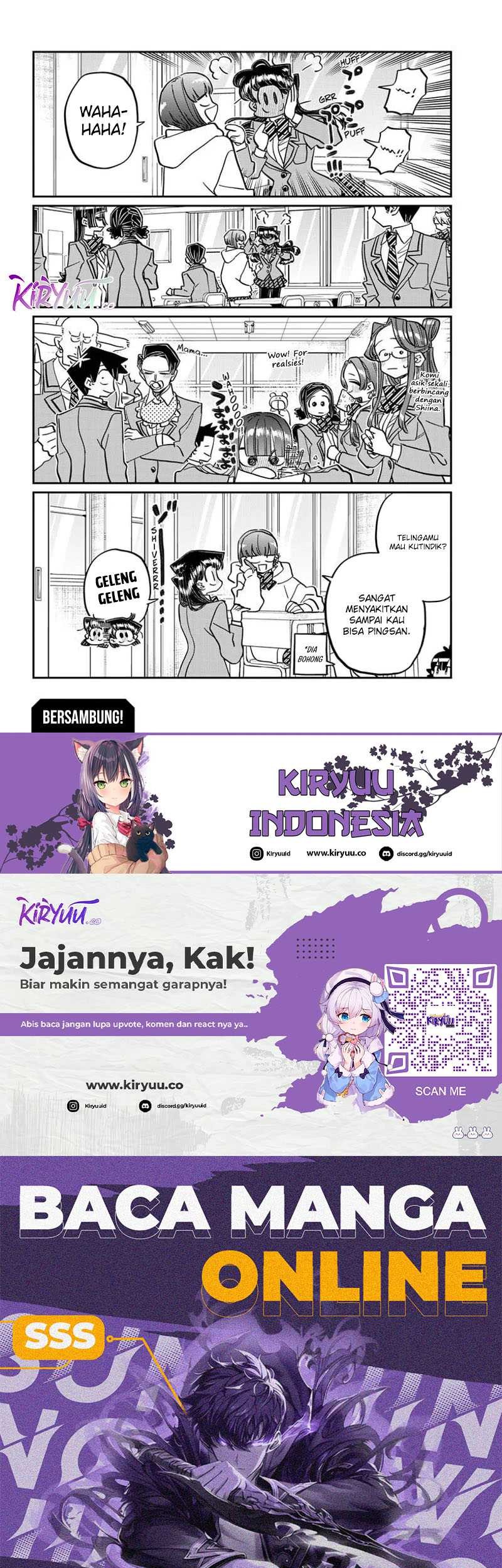 Komi-san wa Komyushou Desu Chapter 473 Gambar 10