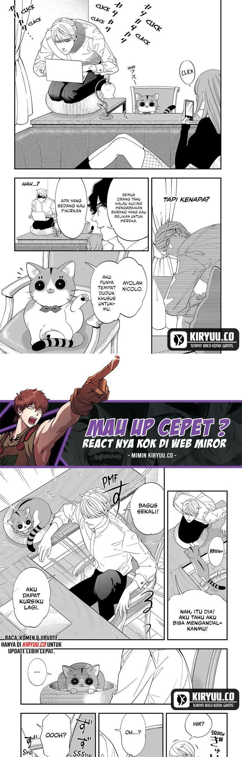 Miyaou Tarou ga Neko wo Kau Nante Chapter 11 Gambar 10