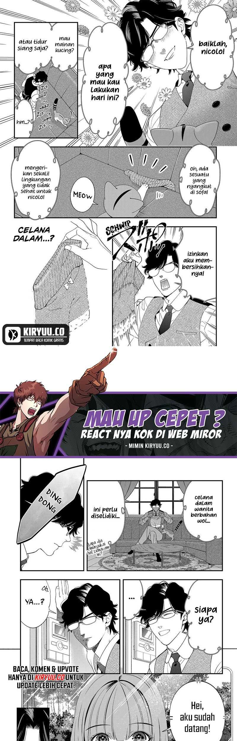 Miyaou Tarou ga Neko wo Kau Nante Chapter 10 Gambar 5